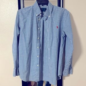 Ralph Lauren boys bottom down shirt